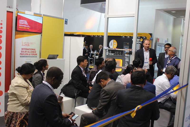 ISA Forum during Intersolar Europe 2018 at Munich (Germany).