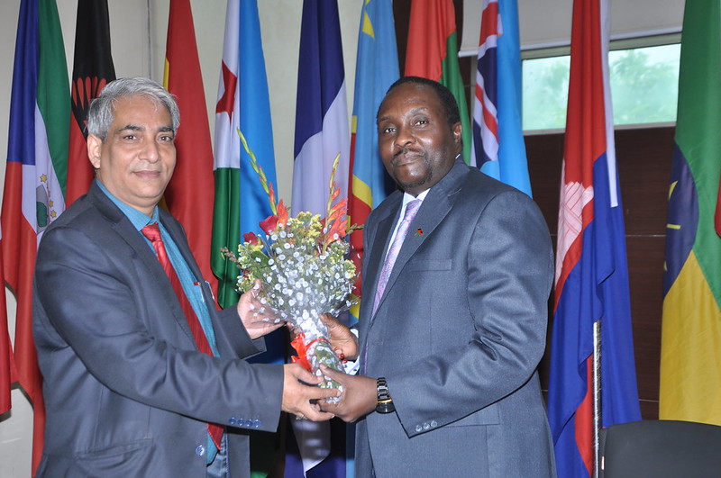 Mr. Patrick Mphepo and Dy. High Commission from Malawi visited ISA Secretariat on 13th April, 2018