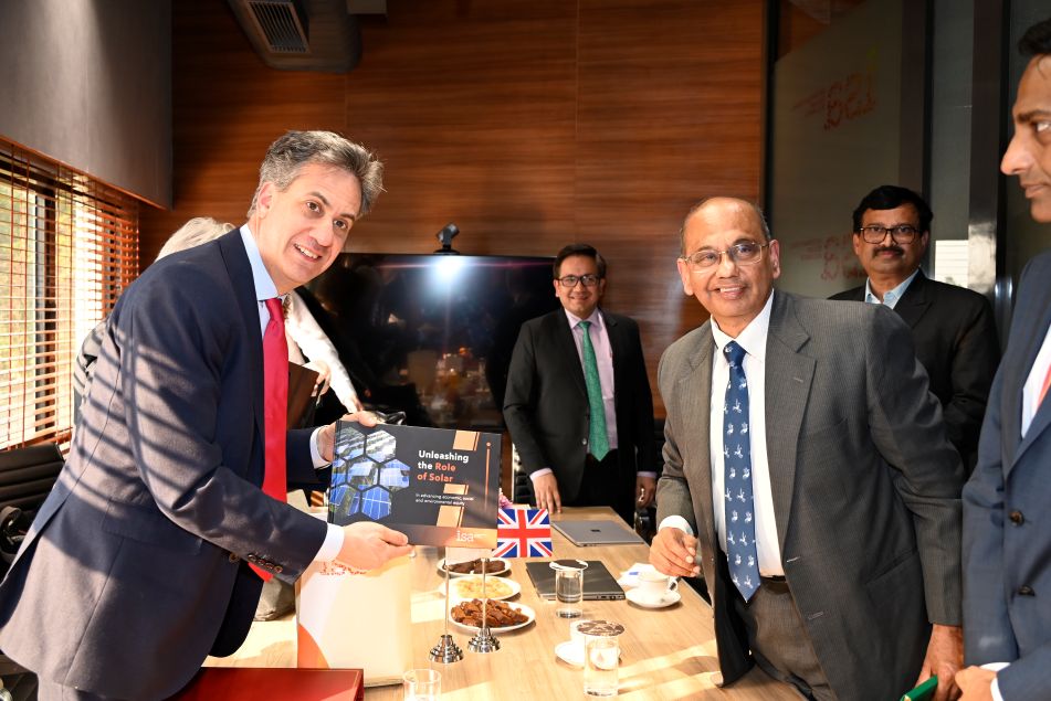 Visit of The Rt Hon Ed Miliband MP, Secretary of State for Energy Security and Net Zero, UK on 11 February 2025